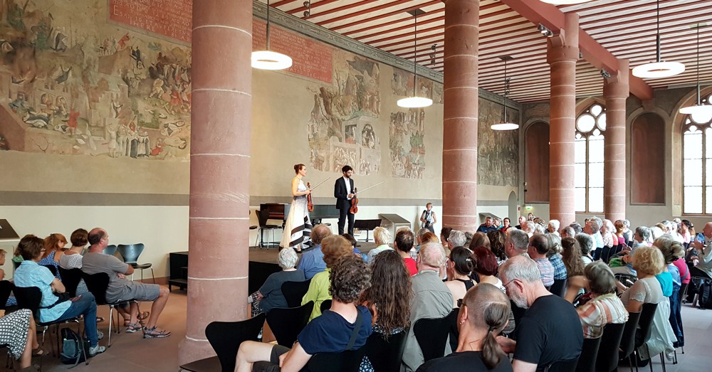 THE TWIOLINS bei Klang im Kloster 2017 THE TWIOLINS bei Klang im Kloster 2017